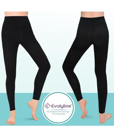 Evolyline Medical Compression Stockings for Women & Men - Long 20-30 mmHg Class II Tights - International Shipping Available - Buy Online on GoSupps.com