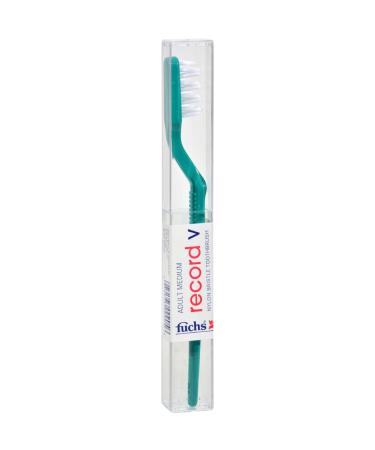 Fuchs Toothbrushes Record V Medium Toothbrushes Nylon Bristle