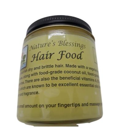 Nature's Blessing Hair Food Vegetarian Formula for Dry Brittle Hair (All Natural Ingredients)