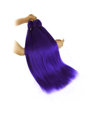 AQINBEL 26 Inch Purple Pre-Stretched Braiding Hair - 8 Bundles | Itch-Free Synthetic Fiber Crochet Twist Braids | Yaki Texture Extensions - Buy Online on GoSupps.com