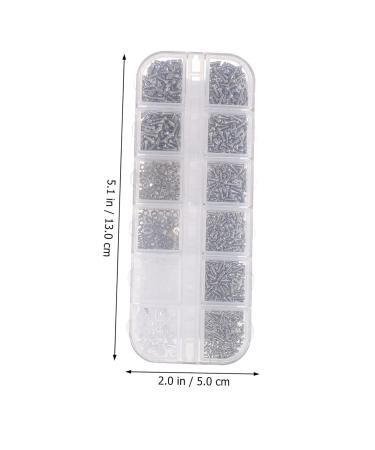 Buy Healeved Tiny Screw Set for Glasses | Mini Tools for Jewelry & Watch Repair | Stainless Steel Screws & Nuts - Buy Online on GoSupps.com