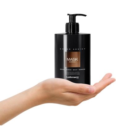 Lothmann Paris - Mask Color Addict Regenerating Hair Colorant Brown (Chestnut) - 450ml - Buy Online on GoSupps.com