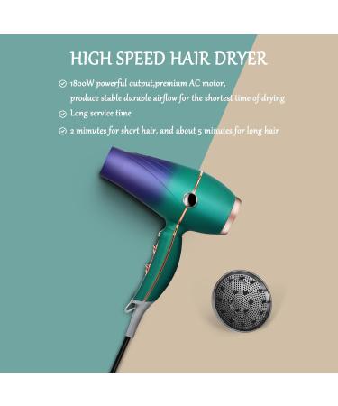 Professional Ionic Hair Dryer with Diffuser - 1800W Corded Electric | Fast Drying & Smooth Finish - Buy Online on GoSupps.com