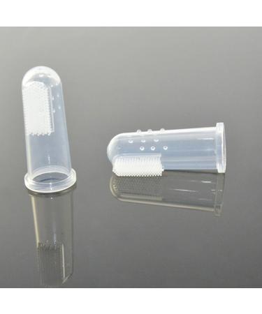 OUNONA 2pcs Finger Toothbrush Set for Babies | Children's Dental Care | International Shipping - Buy Online on GoSupps.com