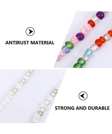 Minkissy 2-Piece Adjustable Glasses Mask Chain & Lanyard Anti-Slip Brass Tapes for Glasses Masks & Earrings Versatile 50x0.3cm Accessories - Buy Online on GoSupps.com