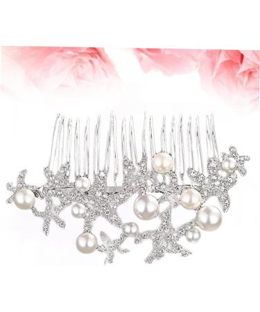 DOITOOL Comb for Bridal Crystal Rhinestones Rhinestone Hair Comb Wedding Hair Comb Rhinestone Comb Hair Combs for Women Bride Comb Crystal Hair Women's Accessories Artificial - Buy Online on GoSupps.com