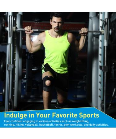 Kids Knee Brace for Pain Relief | Adjustable Patellar Tendon Support Strap for Meniscus Tear | X-Small Youth Knee Straps - Buy Online on GoSupps.com