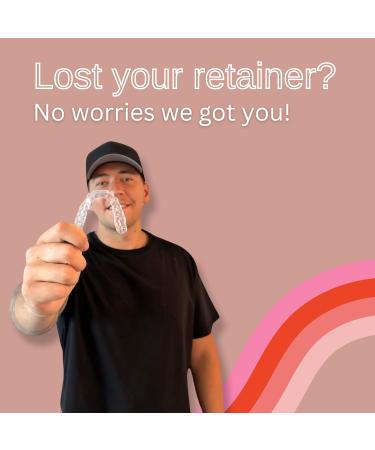 Custom Clear Dental Retainers Kit | Perfect Fit Replacement Upper & Lower Retainers for at Home Use - Buy Online on GoSupps.com