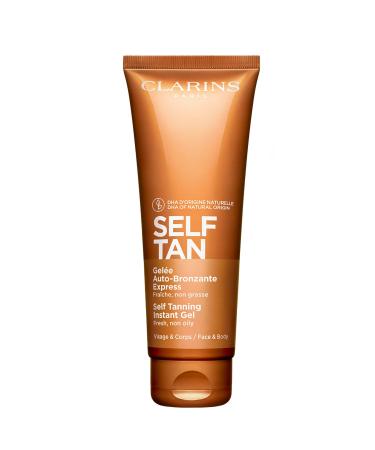 Clarins Self Tanning Tinted Gel | Self Tanner For Face and Body | Natural  Long-Lasting  Streak-Free  Buildable  Instant Tan* | Non-Staining and Fast Absorbing | Contains Glycerin | 4.2 Ounces - Buy Online on GoSupps.com