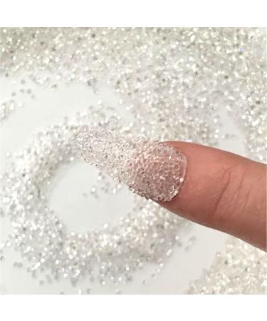 EIMASS Druzy Diamond Dust 3D Nail Art Crystals - Swarovski Alternative Gems (Clear Crystal)