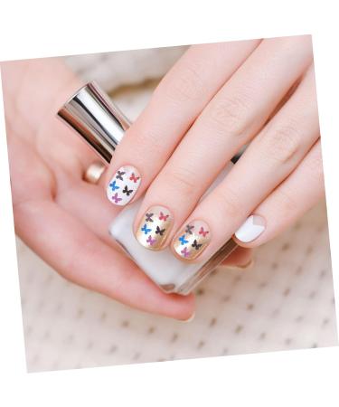 FRCOLOR 20 Boxes Nail Butterfly Sequins Shimmer Nail Polish Nail Art Rhinestones Nail Art Supplies Resin Nail Stickers Nail Decorations Butterfly Nail Pvc Nail Decals - Buy Online on GoSupps.com