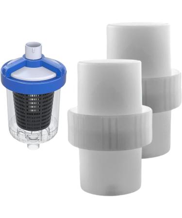 Lot de 2 adaptateurs de raccord de tuyau de piscine en ABS pour pompes de piscine tuyaux vide - Buy Online on GoSupps.com