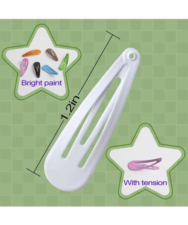 SLYFTE Premium Snap Mini Hair Clips - 30 Colors - Non Slip Barrettes for Girls & Toddlers - Buy Online on GoSupps.com