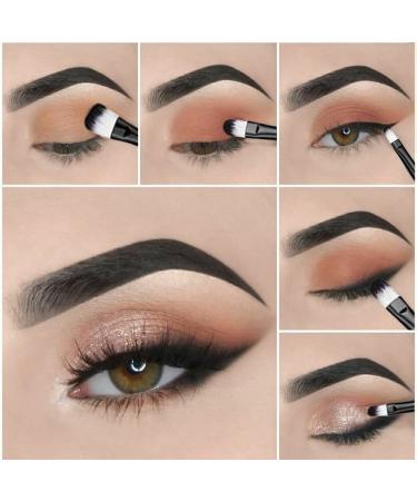 20PCS Eye Makeup Brushes - Professional Tools for Perfect Eye Makeup Looks - Buy Online on GoSupps.com