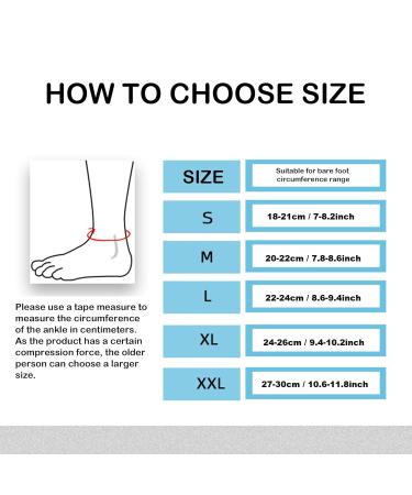 Ankle Compression Socks for Foot Pain Relief & Swelling | Medium Beige Foot Support for Men & Women - Ideal for Plantar Fasciitis & Neuropathy - Buy Online on GoSupps.com