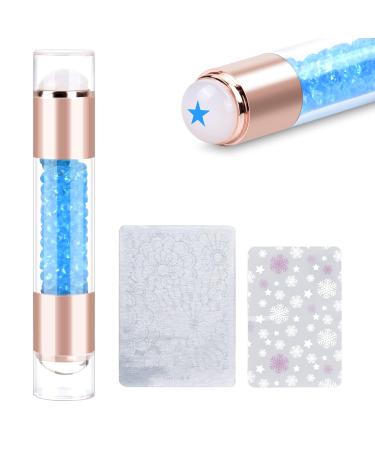 Nail Stamp Silicone French - Double-Headed Manicure Kit for Stunning Nail Art | Home Studio Essential - Buy Online on GoSupps.com