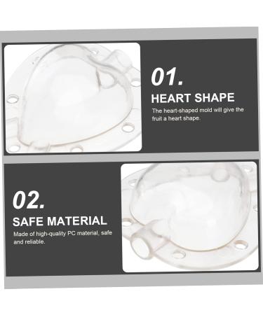 VANZACK 15 Pcs Fruit Shaping Mold White Watermelon Strawberry 4.5x4cmx3pcs Whitex3pcs - Buy Online on GoSupps.com