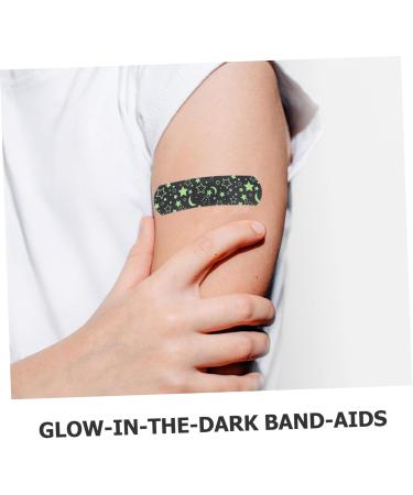 100pcs Glow-in-the-Dark Finger Wounds Patches for Adults - Self-Wrap Small Wound Care - Multi-Use 7.20x1.90x0.10CM - International Shipping Available - Buy Online on GoSupps.com