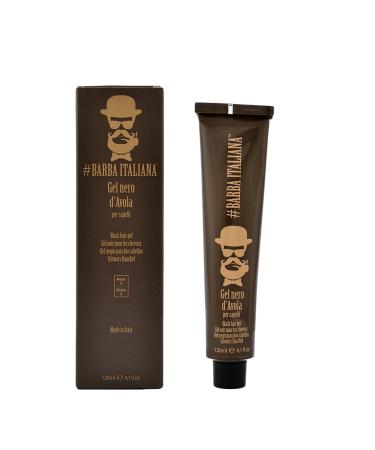 Barba Italiana Gel per capelli Nero d'Avola 120ml - Black gel for hair