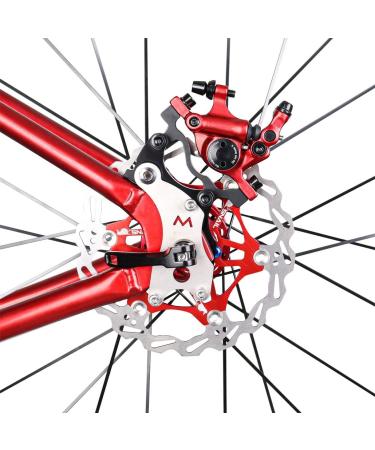 MUQZI Disc Brake Adapter - Heavy Duty Bicycle V Brake to Disc Brake Converter - Rear Disc Brake Modification Kit (160/180/203mm) - Buy Online on GoSupps.com