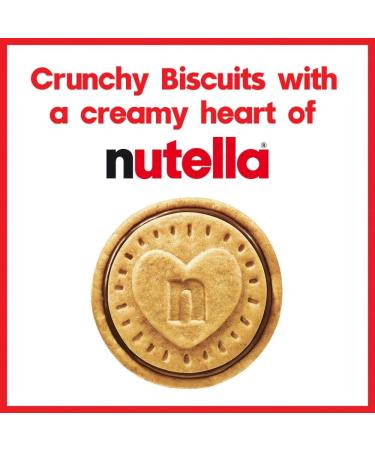 Nutella Biscuits T3 41.4g x 28 Packs - Buy Online on GoSupps.com