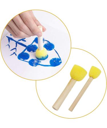 AUEAR 40 Pack Round Foam Sponges Brush Pouncers Dabbers Set - Assorted Size Paint Tools 0.59'' to 1.81 - Buy Online on GoSupps.com