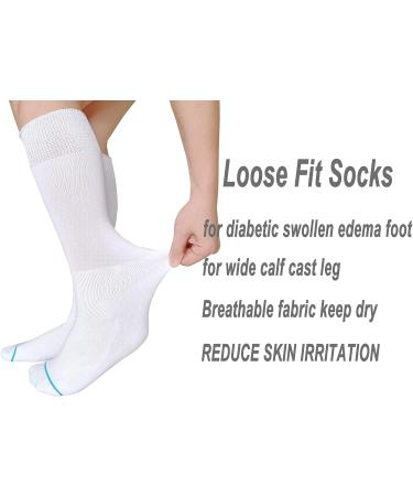 VEIGIKE Orthopedic Walking Boot Liner - White, 2 Pairs - Buy Online on GoSupps.com