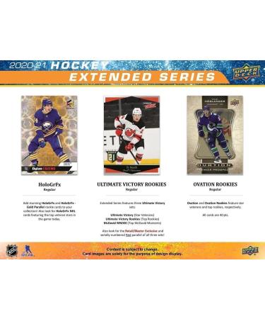 2020/21 Upper Deck Extended Series NHL Hockey Blaster Box - 7 Packs | Young Guns Rookie Cards - Buy Online on GoSupps.com