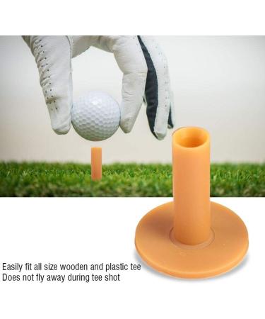 VBY Golf Nail Rubber Tees Holder - 500 pcs 70mm Driving Range Training Balls for Beginners | Premium Sporting Goods - Buy Online on GoSupps.com
