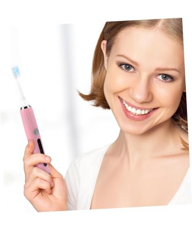 Buy NOLITOY 3 Sets Electric Toothbrush - Soft Bristle Portable & Kid-Friendly USB Toothbrush in Pink | Ideal for Home Use - Buy Online on GoSupps.com