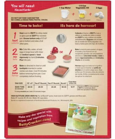 Betty Crocker Super Moist Strawberry Cake Mix 376g | For Baking Delicious and Spongy Moist Strawberry Cake Dessert | Ready to Bake | Pack of 2 - Buy Online on GoSupps.com