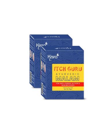 Boomers Itch Guru Ayurvedic Malam for Anti-Fungal Infection Itching & Skin Recovery for All Skin Types 25gm (Pack of 2)