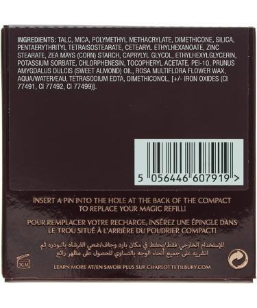 Charlotte Tilbury Airbrush Flawless Finish Refill 2 Medium Powder 8g - Pack of 1 - Buy Online on GoSupps.com