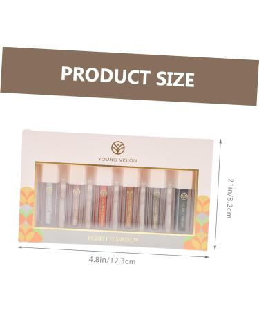 Mikinona Make Up Accessories 6pcs Eye Shadow Set Eyeshadow Makeup Tools Cosmetic Tools for Women Miss Cosmetics Lasting 1 count (Pack of 1) As Shown - Buy Online on GoSupps.com