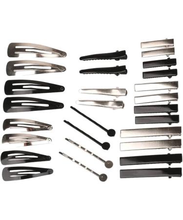 New 2025 Mixed 20Pcs Metal Hairpin Bb Barrettes Prong Alligator Crocodile Hairgrips For Women Hair Accessories Findings Jewelry Fashion Accessories Creative Gift - Buy Online on GoSupps.com