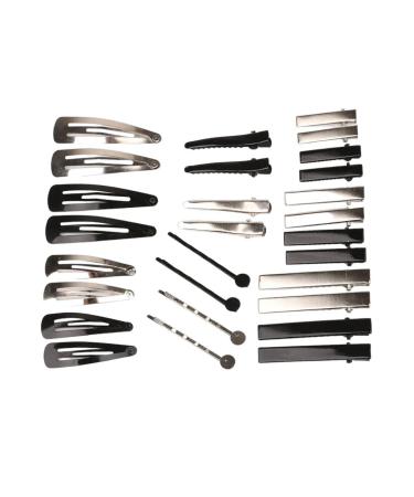 New 2025 Mixed 20Pcs Metal Hairpin Bb Barrettes Prong Alligator Crocodile Hairgrips For Women Hair Accessories Findings Jewelry Fashion Accessories Creative Gift