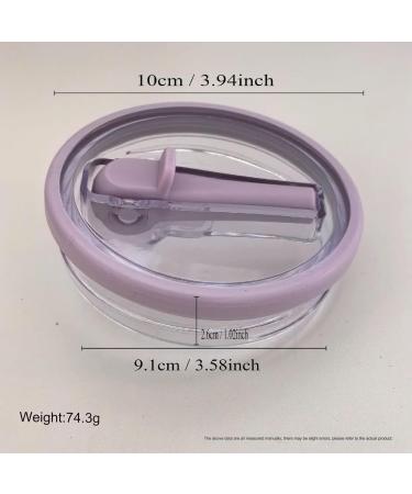 wanghaha 2 Pieces 40 Oz Replacement Tumbler Flip Top Straw Lids Replacement Straw Lids Reusable Tumbler Lids Spill and Splash Proof Tumbler Lids for Stanley Quencher and HydroJug Traveler (F) - Buy Online on GoSupps.com