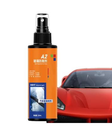 Glass Cleaner | Invisible Washer All Purpose Cleaning Foam Cleaner and Noninfectant Spray Bottle Home Supplies for Living Room Bedroom Bathroom Rainproofing Agent 120ml