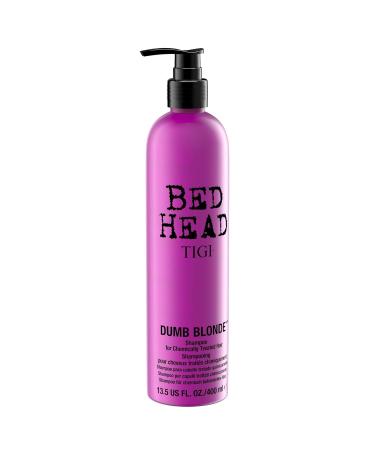 TIGI Bed Head Dumb Blonde Shampoo 13.5 Ounce - Best Shampoo for Blonde Hair Nourishing & Color Protecting - Buy Online on GoSupps.com