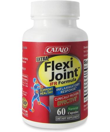 CATALO Extra FlexiJoint IFR Formula with Meriva Turmeric Phytosome ApresFlex & Casperome Boswellia 60 Capsules - Buy Online on GoSupps.com