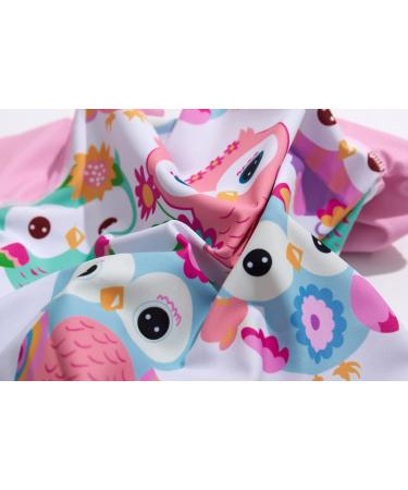 Bonverano Baby Girls Swimsuit | UPF 50+ Sun Protection | Owl Design | 2-3 Years - Buy Online on GoSupps.com