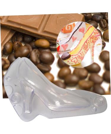 HOMSFOU 2pcs Sheos Mold Chocolate High-Heeled Shoes Chocolate Mold Shoes Mould Baking High-Heeled Shoes Mold 3D High Heel Shoe Mold White mediumx2pcs Whitex2pcs - Buy Online on GoSupps.com