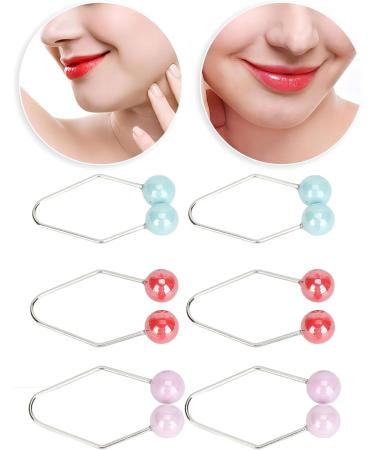 Dimple Maker 3 Pairs Dimple Makers for Cheeks Facial Muscle Training Piercing Frees Painless Alloy Dimple Maker Balls - Buy Online on GoSupps.com