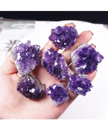 Natural Crystal Rough Natural Crystal Rough 1pcs Natural Amethyst Quartz Purple Crystal Cluster Stones Specimen Home Decoration Crafts Decoration Ornament - Buy Online on GoSupps.com
