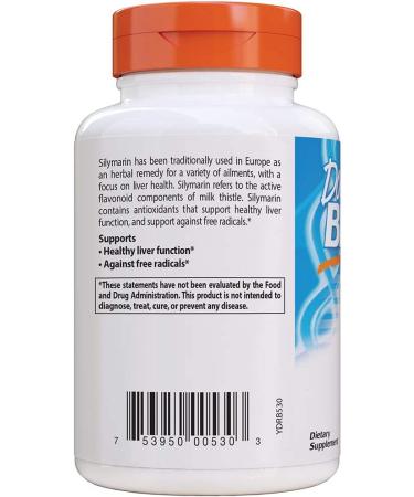 Doctor's Best Silymarin 150 mg - 120 Veggie Caps for Liver Support - Buy Online on GoSupps.com