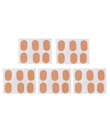 Foot Callus Cushion Toe Cushions Pad 30pcs Corn Callus Patch Distribute Foot Pressure Prevent Friction Soft Cotton Corn Cushions Pads Skin Color