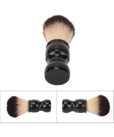 Portable Men's Shaving Brush - Professional Hair Razor Brush with Ergonomic Handle & Soft Nylon Bristles for Beard Care - Buy Online on GoSupps.com
