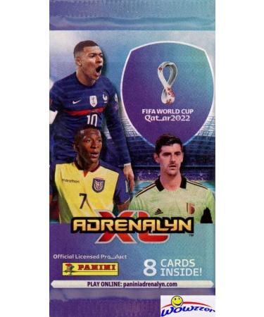 2022 Panini Adrenalyn XL World Cup Qatar Collection - (6) Factory Sealed Packs, 48 Cards, Featuring Kylian Mbappe, Lionel Messi, Ronaldo & More - Imported! WOWZZER! - Buy Online on GoSupps.com