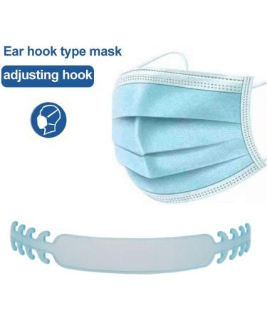 CHAW Comfortable Ear Strap Hook-Adjustable Extension Strap Can Reduce Ear Pain For Children And Adults White - Buy Online on GoSupps.com