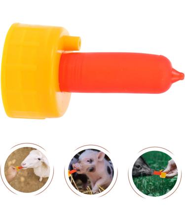 POPETPOP 20 Pcs Goat Pacifier Cow Pacifier Sheep Milk Bottles Pacifier Lamb Feeding Bottle 3X3X6CMx2pcs Redx2pcs - Buy Online on GoSupps.com